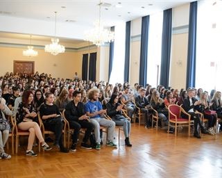 Rektorica prof. dr. sc. Dijana Vican primila studente prve godine "Budite ambiciozni, ali i postanite bolji ljudi"